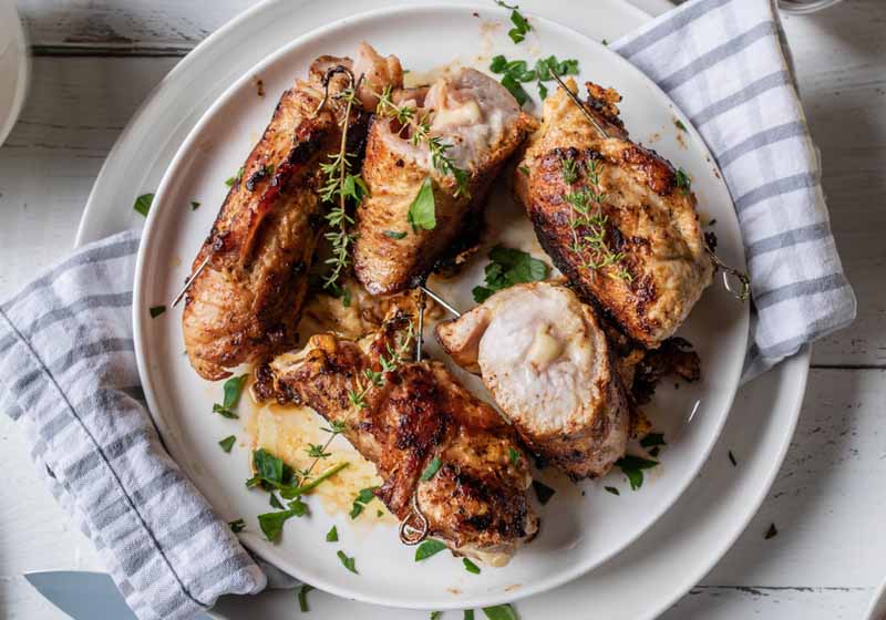 Involtini di carne
